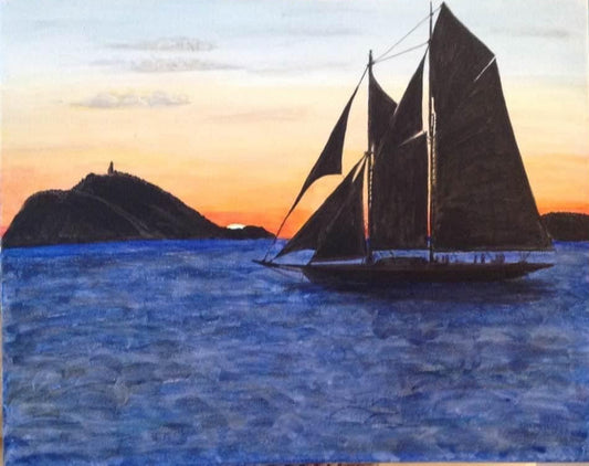 Schooner's Night Sail