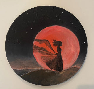 Harvest Moon Silhouette